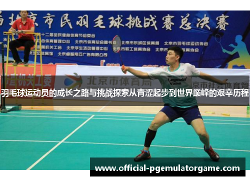 羽毛球运动员的成长之路与挑战探索从青涩起步到世界巅峰的艰辛历程