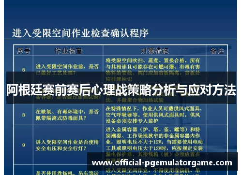 阿根廷赛前赛后心理战策略分析与应对方法
